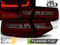 Preview: LED Lightbar Design Rückleuchten für Audi A6 4F (C6) Facelift 08-11 Limousine rot/rauch